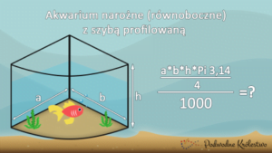 Akwarium narożne - pojemność