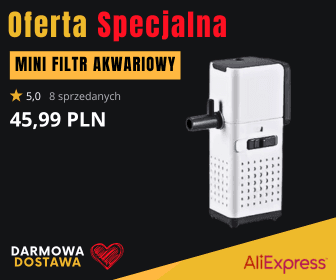 Mały filtr akwariowy